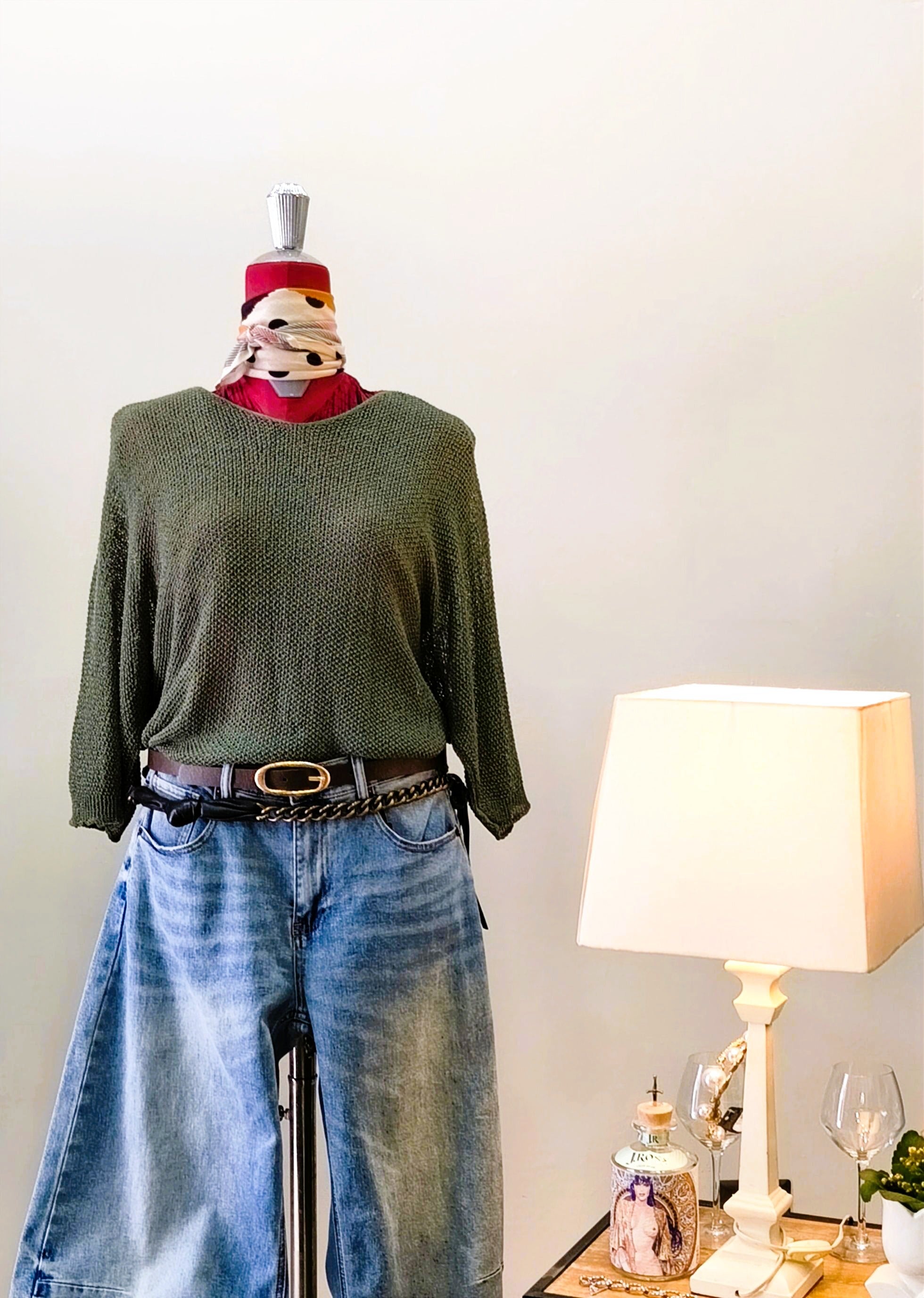 MAGLIA IN FILO MANICA 3/4